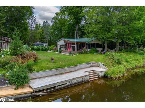 357 Southam Drive, Fenelon Falls, ON - Outdoor With Body Of Water With Deck Patio Veranda