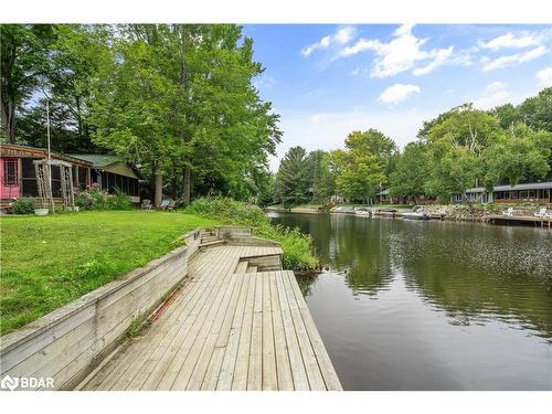 357 Southam Drive, Fenelon Falls, ON - Outdoor With Body Of Water With Deck Patio Veranda