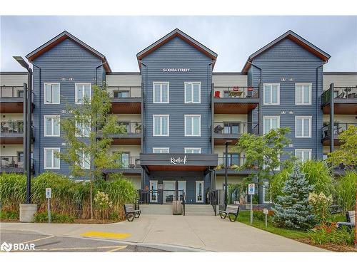 208-54 Koda Street, Barrie, ON - Outdoor With Balcony With Facade