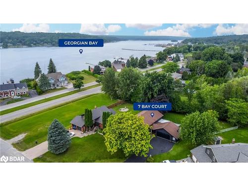 7 Bay Court, Penetanguishene, ON - Outdoor With Body Of Water With View