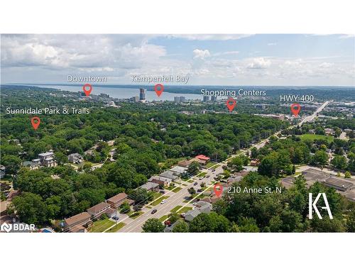 210 Anne Street N, Barrie, ON - Outdoor With View