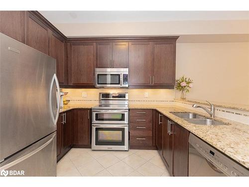 228H Crawford Street, Barrie, ON - Indoor Photo Showing Kitchen With Double Sink