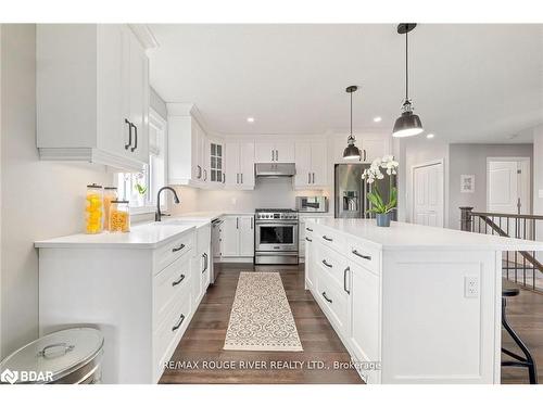 1238 County Rd 27 Road, Brighton, ON - Indoor Photo Showing Kitchen With Upgraded Kitchen