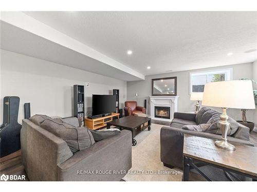 1238 County Rd 27 Road, Brighton, ON - Indoor Photo Showing Living Room With Fireplace