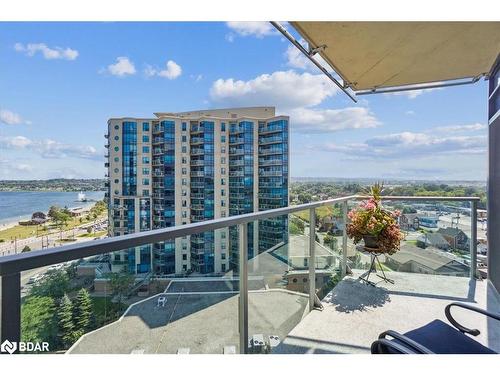 1109-33 Ellen Street, Barrie, ON - Outdoor With Body Of Water With Balcony With View With Exterior