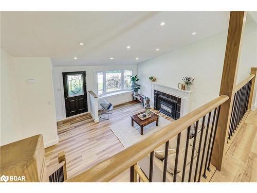 206 Burns Circle, Barrie, ON - Indoor With Fireplace