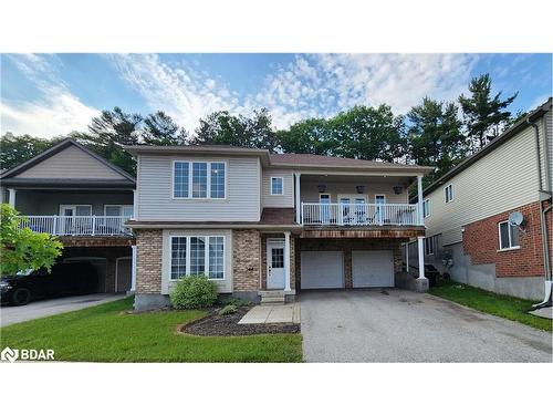 344 Edgehill Drive, Barrie, ON - Outdoor With Balcony With Facade