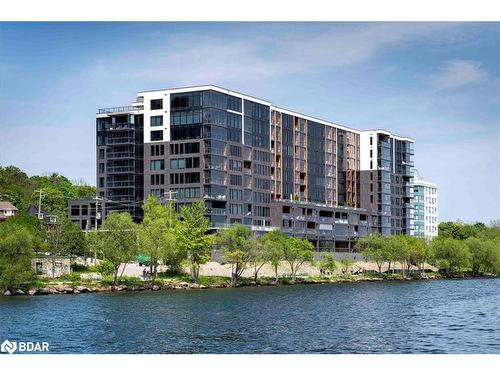 506-185 Dunlop Street E, Barrie, ON - Outdoor With Body Of Water With Facade