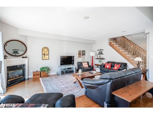 57 High Vista Drive, Oro-Medonte, ON - Indoor Photo Showing Living Room With Fireplace