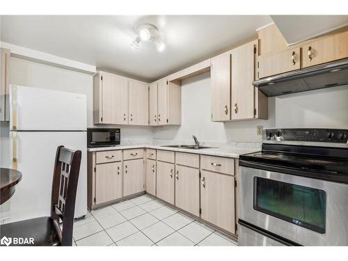 3908 Densbury Drive, Mississauga, ON - Indoor Photo Showing Kitchen With Double Sink