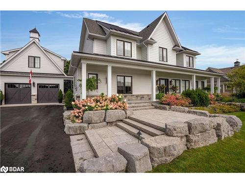 6 Georgian Grande Drive, Oro-Medonte, ON - Outdoor With Deck Patio Veranda With Facade