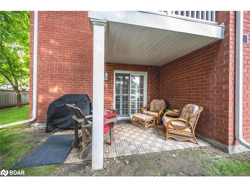 114-49 Jacobs Terrace, Barrie, ON - Outdoor With Deck Patio Veranda With Exterior