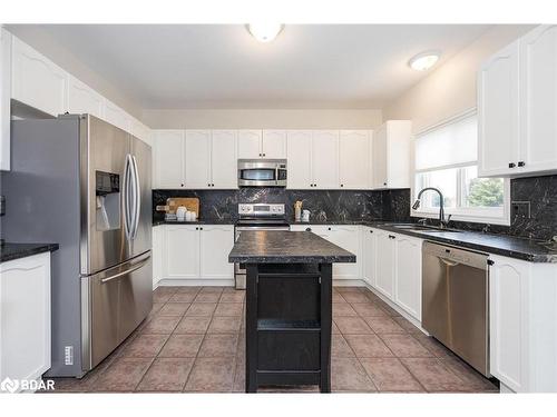 50 Dunnett Drive, Barrie, ON - Indoor Photo Showing Kitchen With Upgraded Kitchen