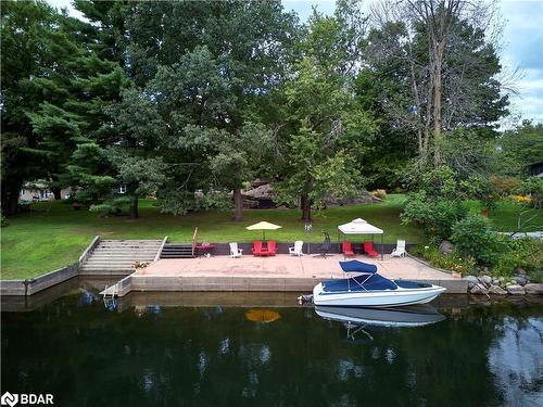 1032 Cowbell Lane, Severn Bridge, ON - Outdoor With Body Of Water With Backyard