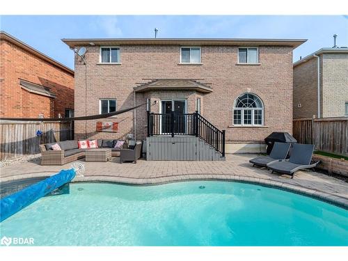 63 Prince George Crescent, Barrie, ON - Outdoor With In Ground Pool With Deck Patio Veranda With Exterior