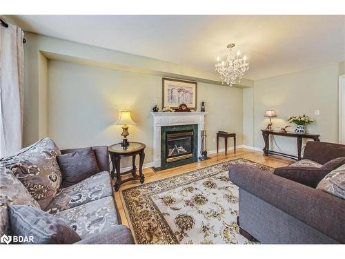 5 Kelsey Crescent, Barrie, ON - Indoor Photo Showing Living Room With Fireplace