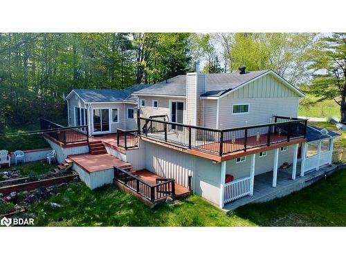 1236 Golden Beach Road, Bracebridge, ON - Outdoor With Deck Patio Veranda With Exterior