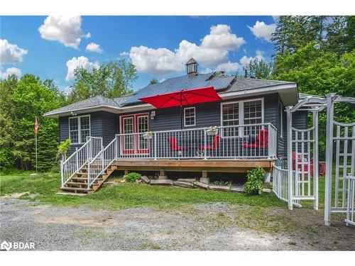 143 South Waseosa Lake Road, Huntsville, ON - Outdoor With Deck Patio Veranda