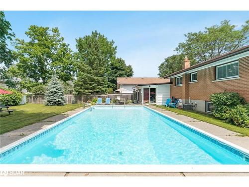 356 Grenville Avenue, Orillia, ON - Outdoor With In Ground Pool With Backyard With Exterior