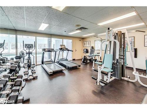 102-75 Ellen Street, Barrie, ON - Indoor Photo Showing Gym Room