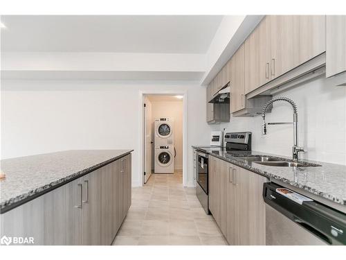 407-1 Chef Lane, Barrie, ON - Indoor Photo Showing Kitchen With Stainless Steel Kitchen With Double Sink