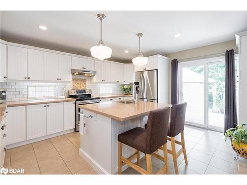 64 Mcdermitt Trail, Victoria Harbour, ON - Indoor Photo Showing Kitchen With Stainless Steel Kitchen