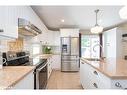 64 Mcdermitt Trail, Victoria Harbour, ON  - Indoor Photo Showing Kitchen With Stainless Steel Kitchen With Upgraded Kitchen 