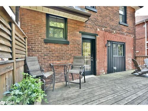 107 Burton Avenue, Barrie, ON - Outdoor With Deck Patio Veranda With Exterior