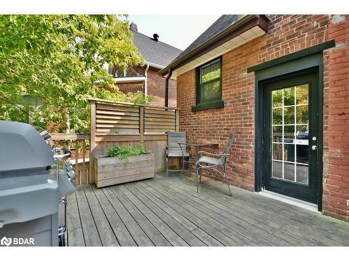 107 Burton Avenue, Barrie, ON - Outdoor With Deck Patio Veranda With Exterior