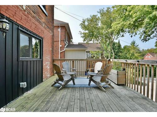 107 Burton Avenue, Barrie, ON - Outdoor With Deck Patio Veranda With Exterior