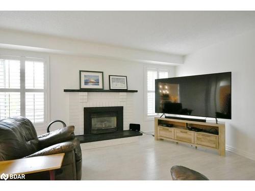 58 Brushwood Crescent, Barrie, ON - Indoor Photo Showing Living Room With Fireplace