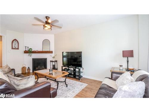 68 Stoneybrook Crescent, Barrie, ON - Indoor Photo Showing Living Room With Fireplace