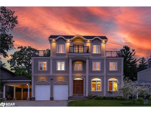 16 Gray Lane, Barrie, ON - Outdoor With Balcony With Facade