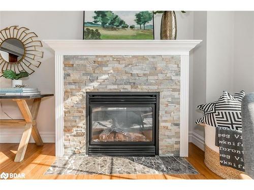 16 Gray Lane, Barrie, ON - Indoor Photo Showing Living Room With Fireplace