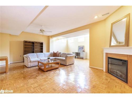 54 Kingsridge Road, Barrie, ON - Indoor Photo Showing Living Room With Fireplace