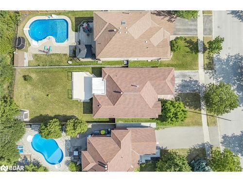 54 Kingsridge Road, Barrie, ON - Outdoor With In Ground Pool With View