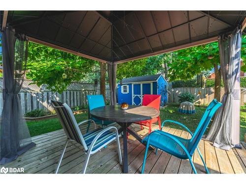 214 Mapleton Avenue, Barrie, ON - Outdoor With Deck Patio Veranda With Exterior