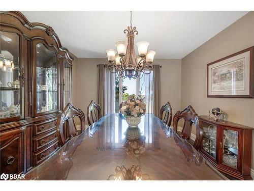 2038 Snow Valley Road, Springwater, ON - Indoor Photo Showing Dining Room