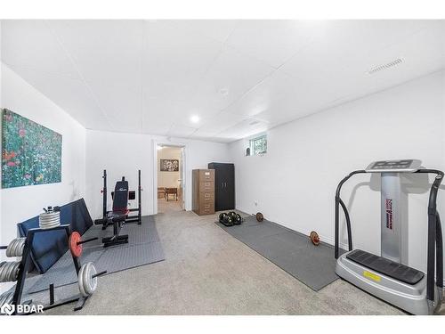 2038 Snow Valley Road, Springwater, ON - Indoor Photo Showing Gym Room