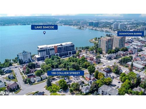 138 Collier Street, Barrie, ON - Outdoor With Body Of Water With View