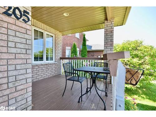 205 Country Lane, Barrie, ON - Outdoor With Deck Patio Veranda With Exterior