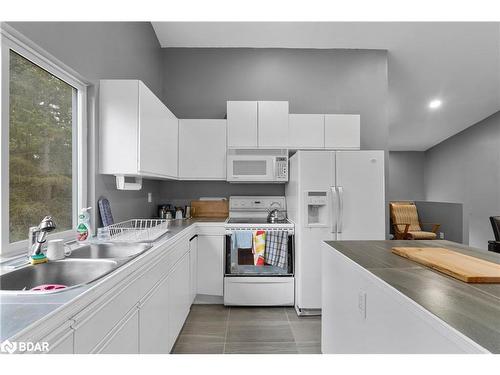 11 Nickles Cove Road, Whitestone, ON - Indoor Photo Showing Kitchen With Double Sink