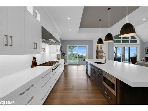 49 Melissa Lane, Tiny, ON - Indoor Photo Showing Kitchen With Double Sink With Upgraded Kitchen