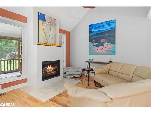 11 Aneva Court, Fenelon Falls, ON - Indoor Photo Showing Living Room With Fireplace