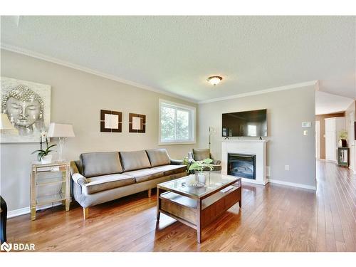 165 Cheltenham Road, Barrie, ON - Indoor Photo Showing Living Room With Fireplace