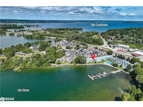 206-585 Atherley Road, Orillia, ON - Outdoor With Body Of Water With View