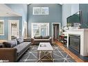 11 Rosemary Road, Tiny Twp, ON  - Indoor Photo Showing Living Room With Fireplace 