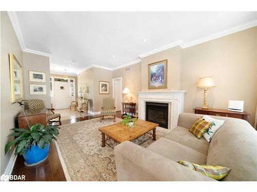 37 Kirkwood Drive, Niagara-On-The-Lake, ON - Indoor Photo Showing Living Room With Fireplace