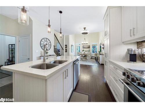 79 Sandy Coast Crescent, Wasaga Beach, ON - Indoor Photo Showing Kitchen With Stainless Steel Kitchen With Double Sink With Upgraded Kitchen