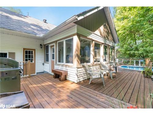 119 Silver Birch Drive, Tiny, ON - Outdoor With Deck Patio Veranda With Exterior